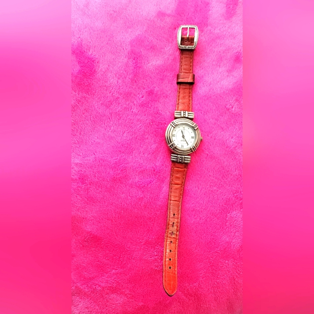 Brighton Manhattan Watch with reversible band.
